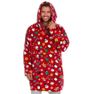 Mens Christamas Oodie Oversize Hoodie